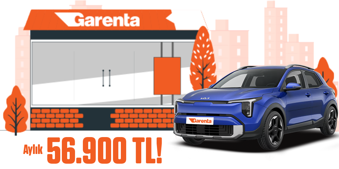 KIA STONIC Aylık Sadece 56.900TL!