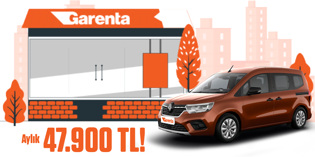 RENAULT Kangoo Aylık 47.900TL!